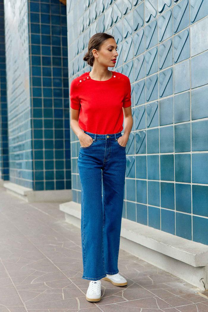 La Petite étoile Jean Droit Wash - Zephyr