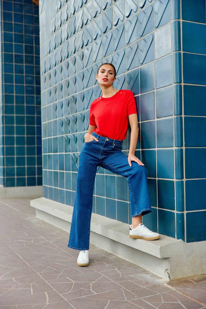 La Petite étoile Jean Droit Wash - Zephyr