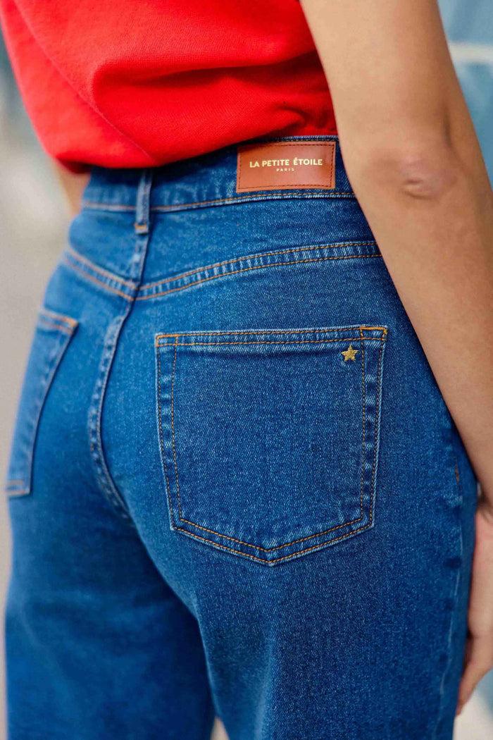 la petite étoile Jean droit wash - Zephyr