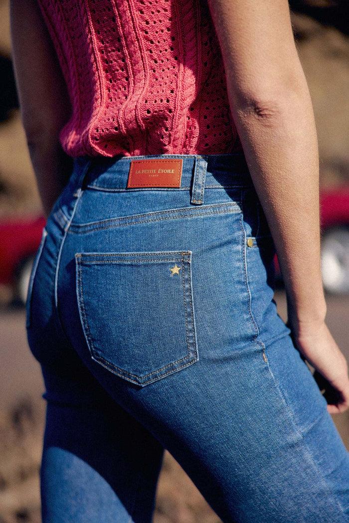 La Petite étoile Jean Flare Deep Wash - Lancelot