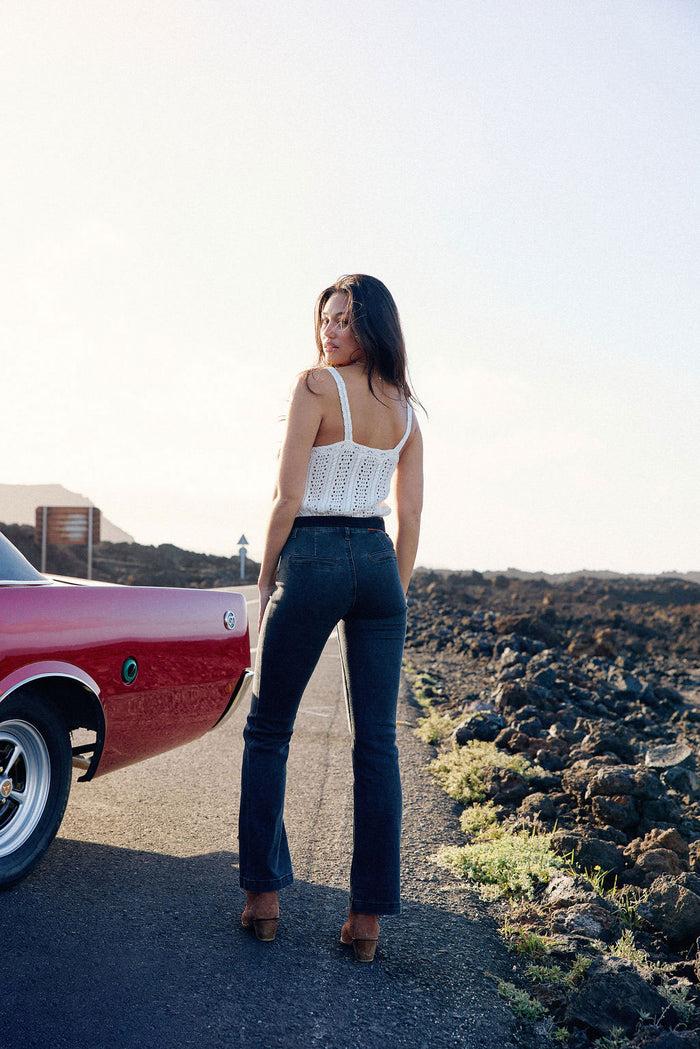 La Petite étoile Jean Flare Gris - Sonny