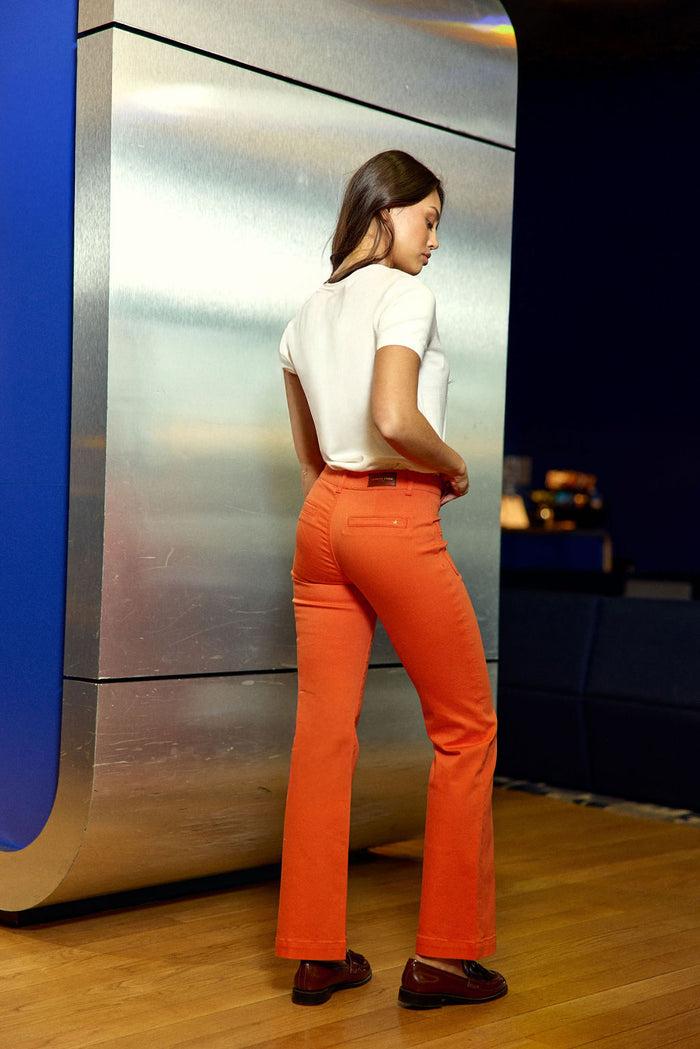 La Petite étoile Jean Flare Orange - Sonny