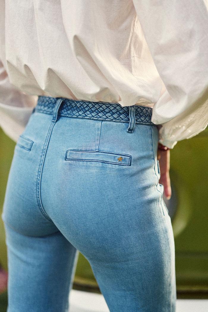 la petite étoile Jean flare stone clair - Sonny