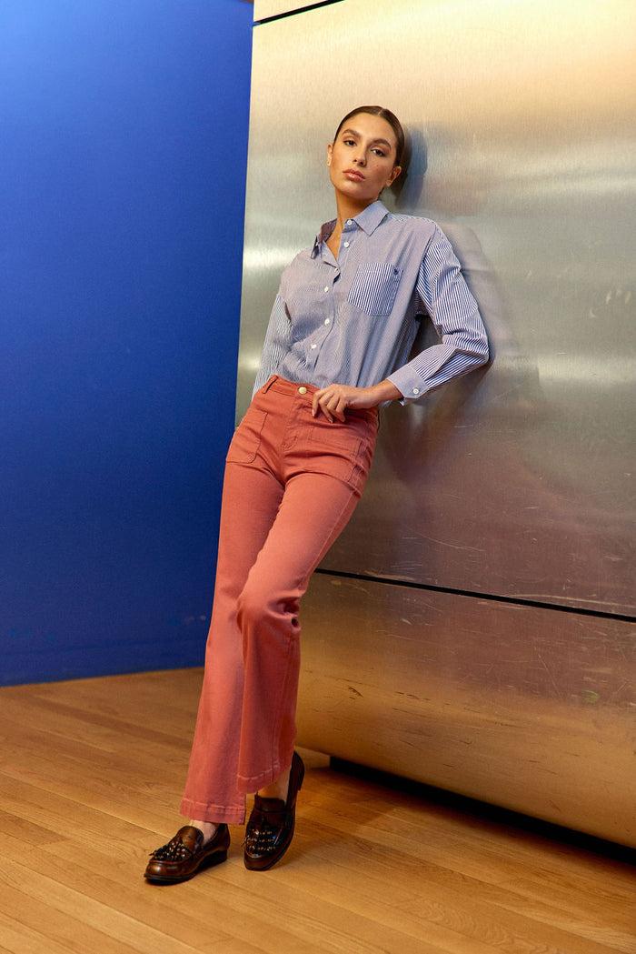 la petite étoile Jean flare vieux rose - Sonny