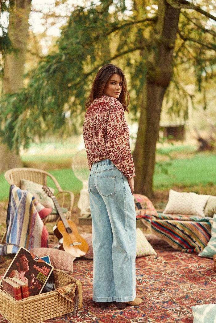 La Petite étoile Jean Large Stone - Prune