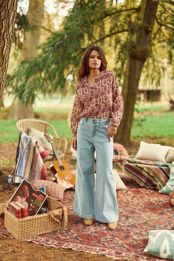 La Petite étoile Jean Large Stone - Prune