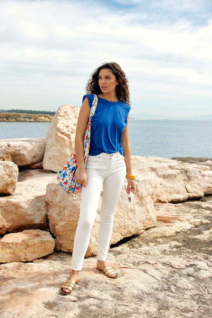 La Petite étoile Jean Skinny Blanc - Maude