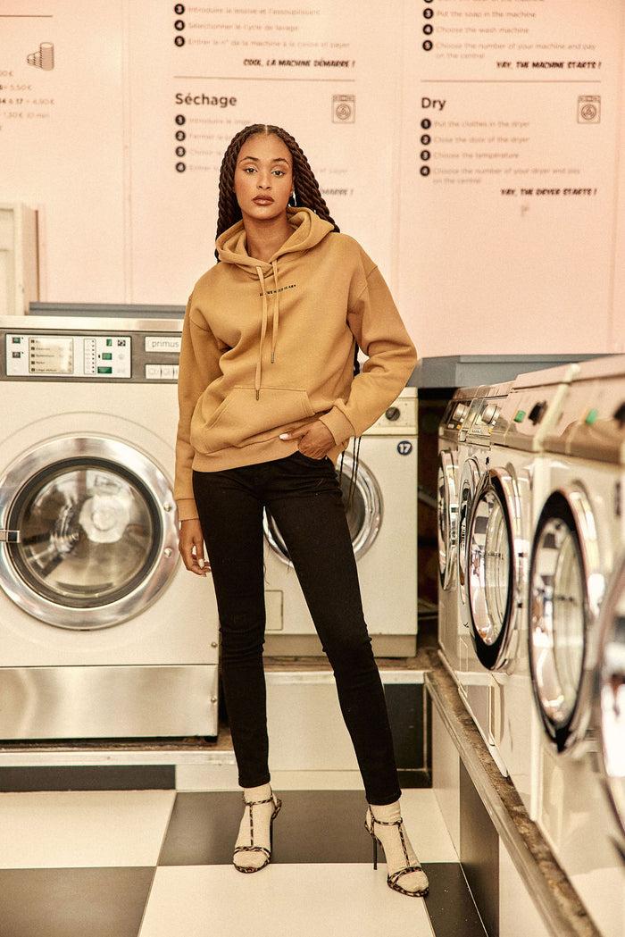 la petite étoile Jean skinny noir - Maude