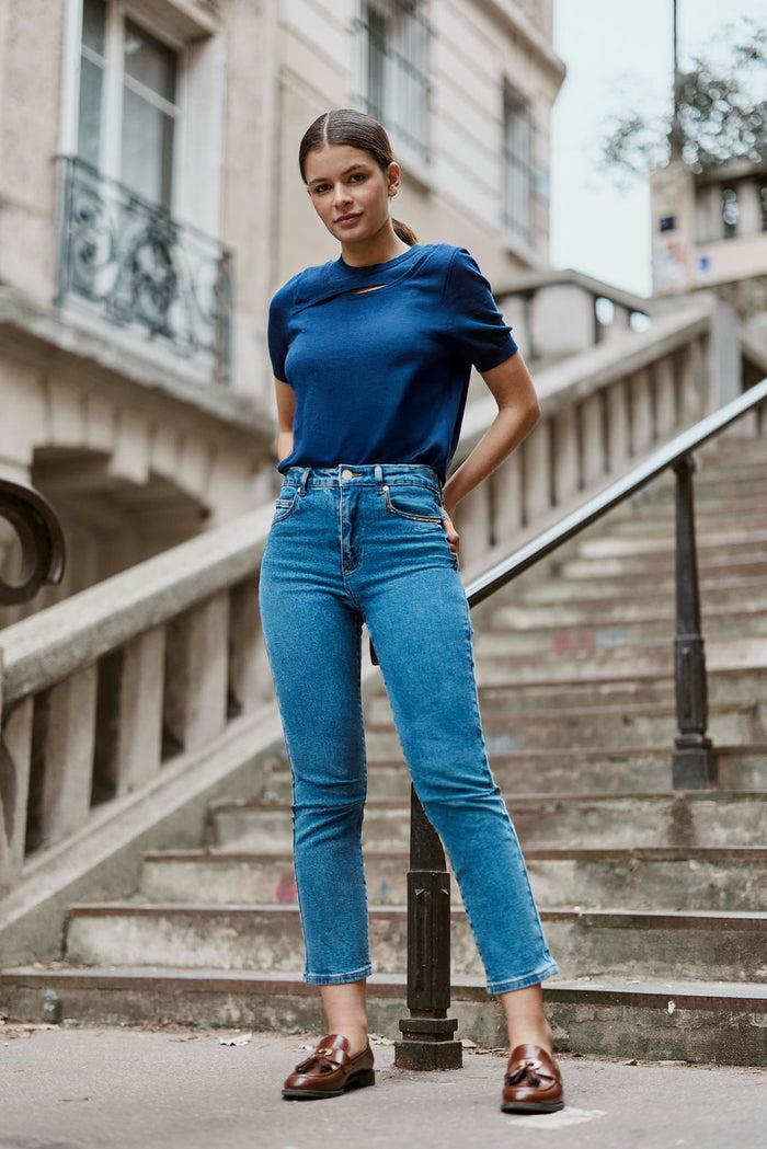 La Petite étoile Jeans Droit Stone - Brieg