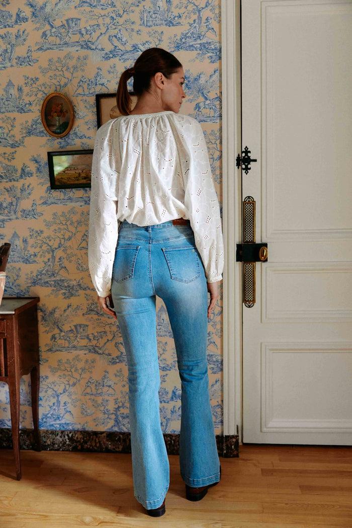 La Petite étoile Jeans Flare Stone Clair - Lancelot