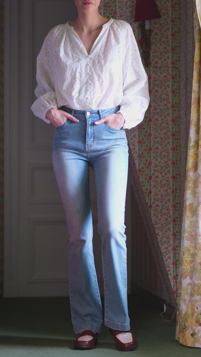 La Petite étoile Jeans Flare Stone Clair - Lancelot