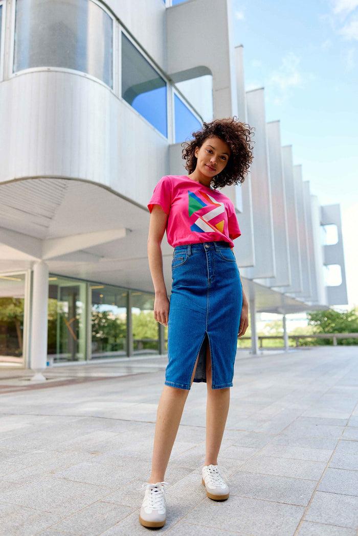 La Petite étoile Jupe En Jean Wash - Jomia