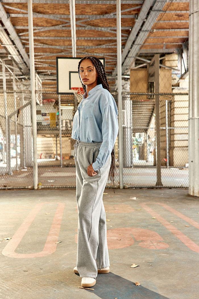 La Petite étoile Pantalon Jogging Gris - Petra