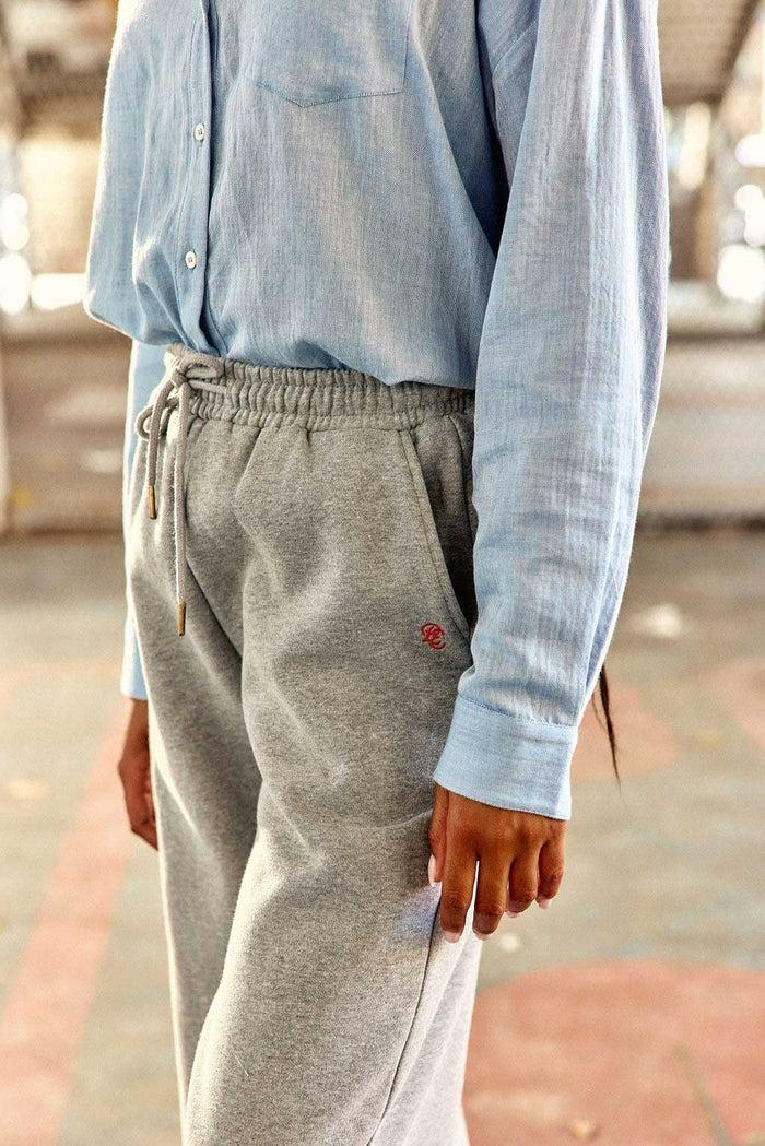 La Petite étoile Pantalon Jogging Gris - Petra