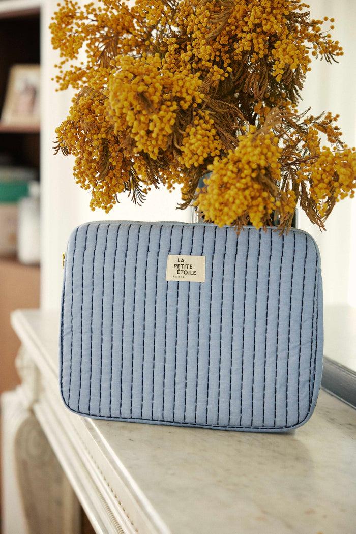 la petite étoile Pochette Neopol - Bleu Ciel