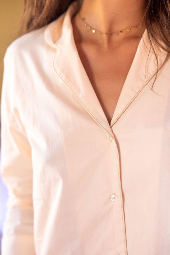 La Petite étoile Pyjama Set Azita - Champagne