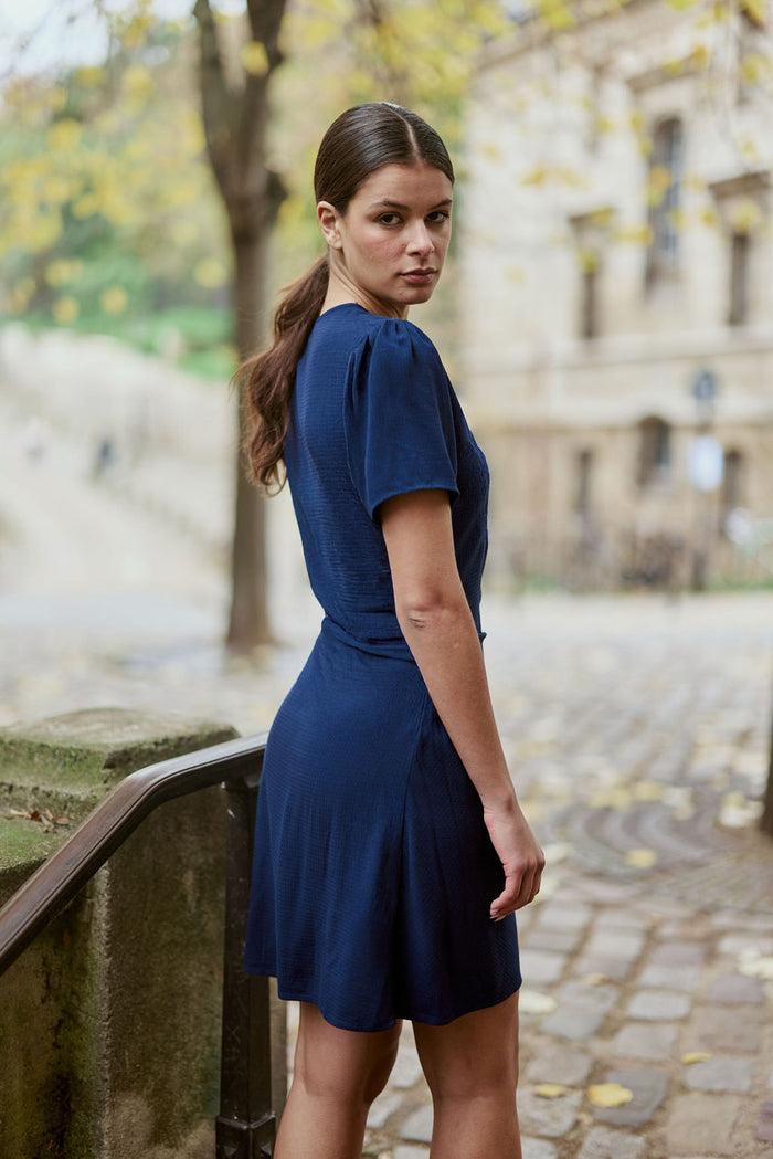 La Petite étoile Robe Droite Marine - Rusla