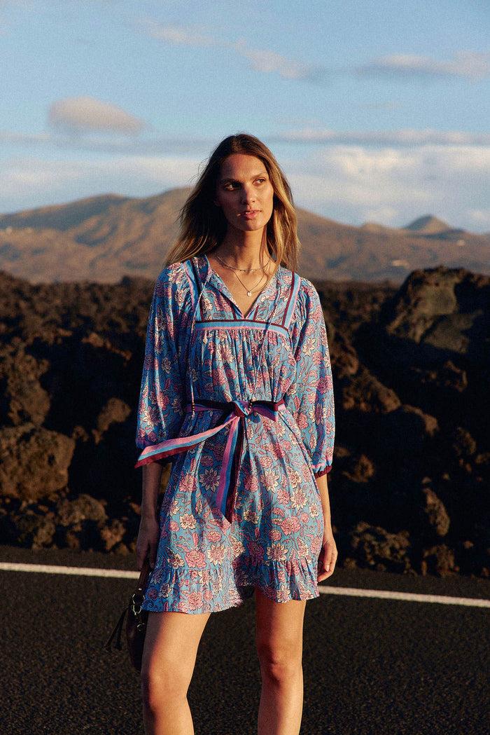 la petite étoile Robe évasée floral - Rithy