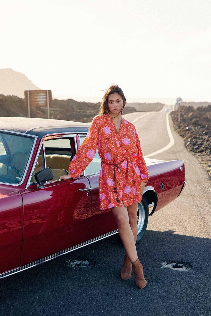 La Petite étoile Robe évasée Orange - Ruy