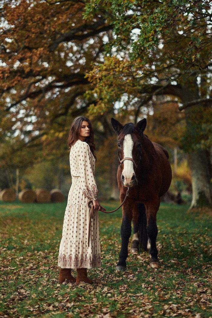 La Petite étoile Robe Longue Floral - Rym