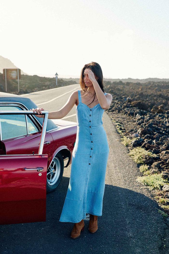 La Petite étoile Robe Longue Stone - Riky