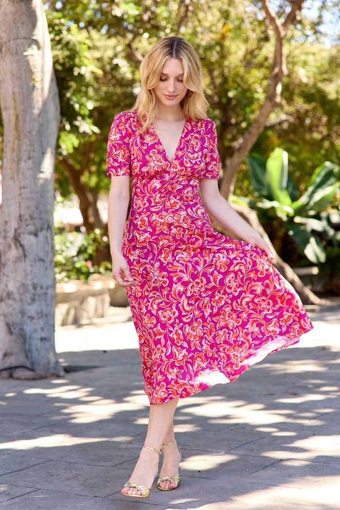 la petite étoile Robe midi cachemire - Rozana