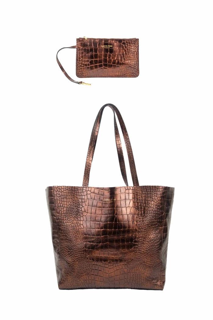 La Petite étoile Sac Cabas En Cuir Aldo - Python
