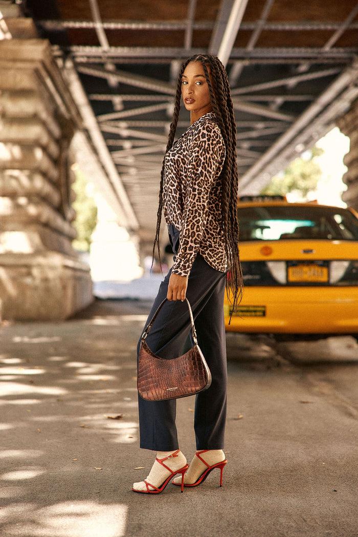 La Petite étoile Sac En Cuir Adam - Python