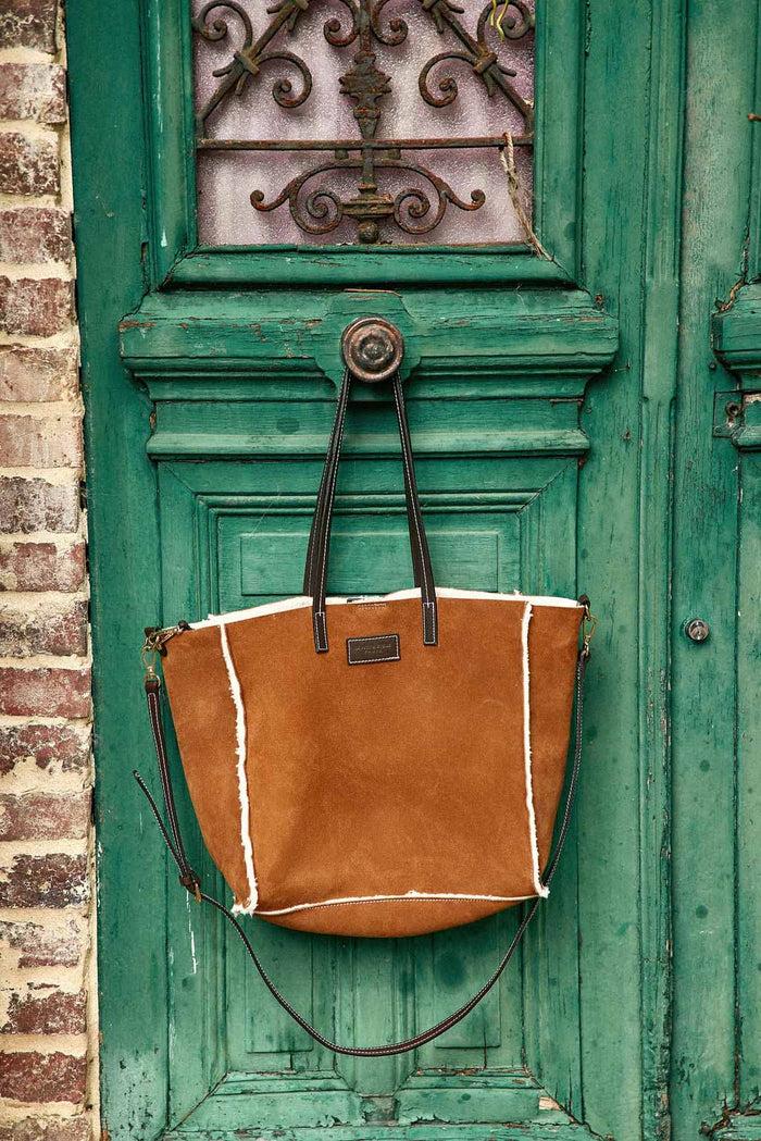 la petite étoile Sac en cuir Aldo - camel