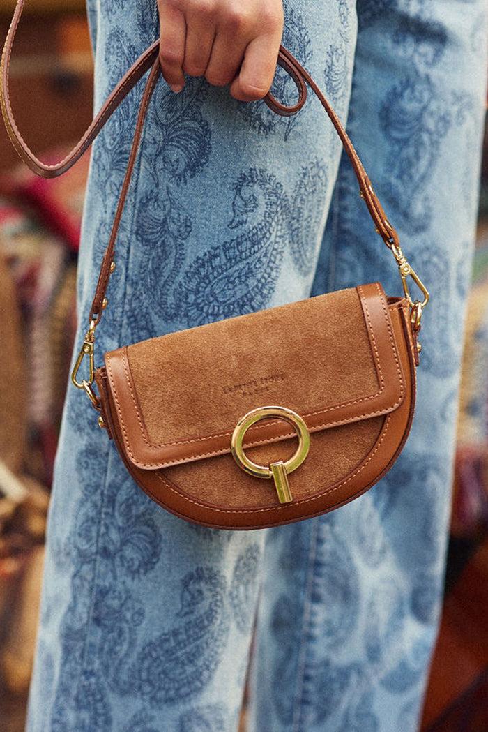 La Petite étoile Sac En Cuir Camel - Jim