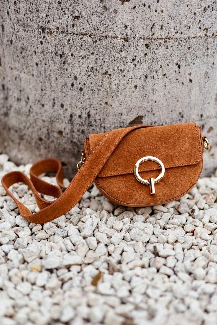 La Petite étoile Sac En Cuir Camel - Jim D