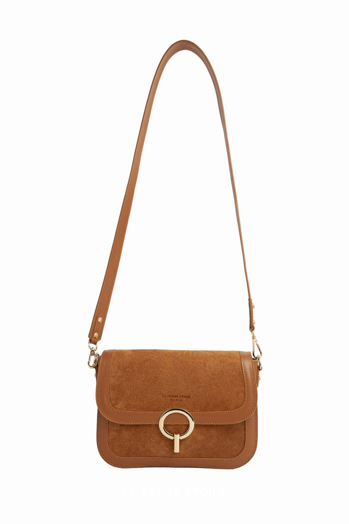 La Petite étoile Sac En Cuir James - Camel