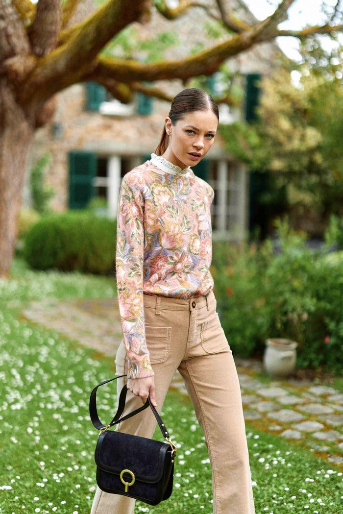 La Petite étoile Sac En Cuir James - Noir