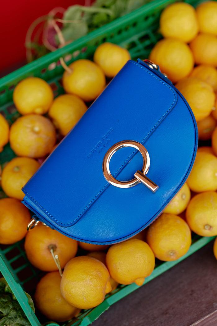 la petite étoile Sac en cuir Jim - Bleu