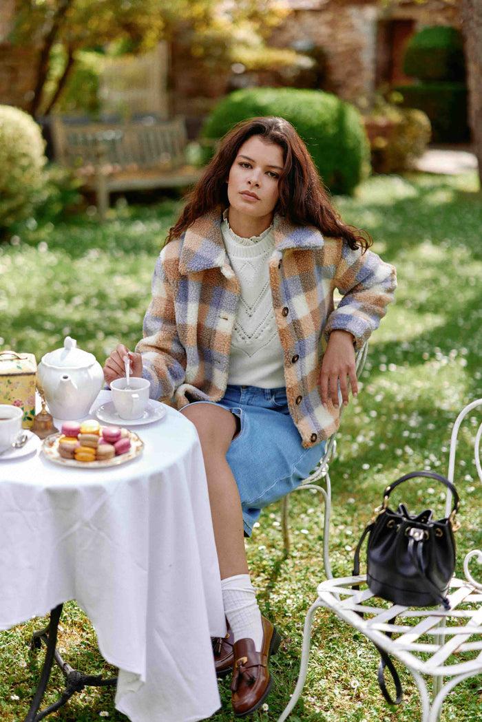 La Petite étoile Sac En Cuir Noir - Aimmy