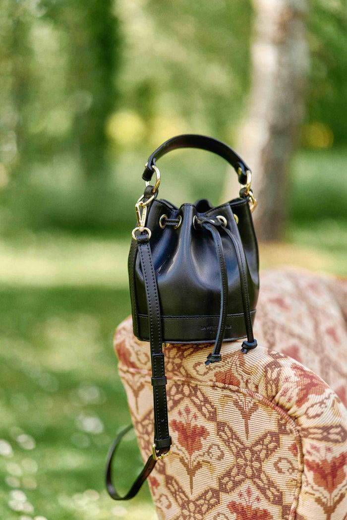 La Petite étoile Sac En Cuir Noir - Aimmy