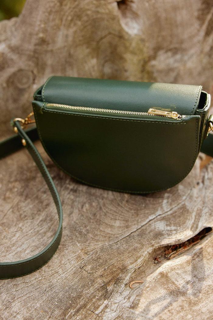 La Petite étoile Sac Jim - Vert Foncé