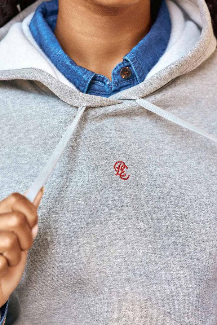 La Petite étoile Sweat-shirt à Capuche Gris - Tamara