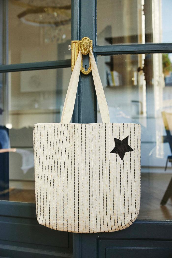 La Petite étoile Tote-bag Briller - Ecru