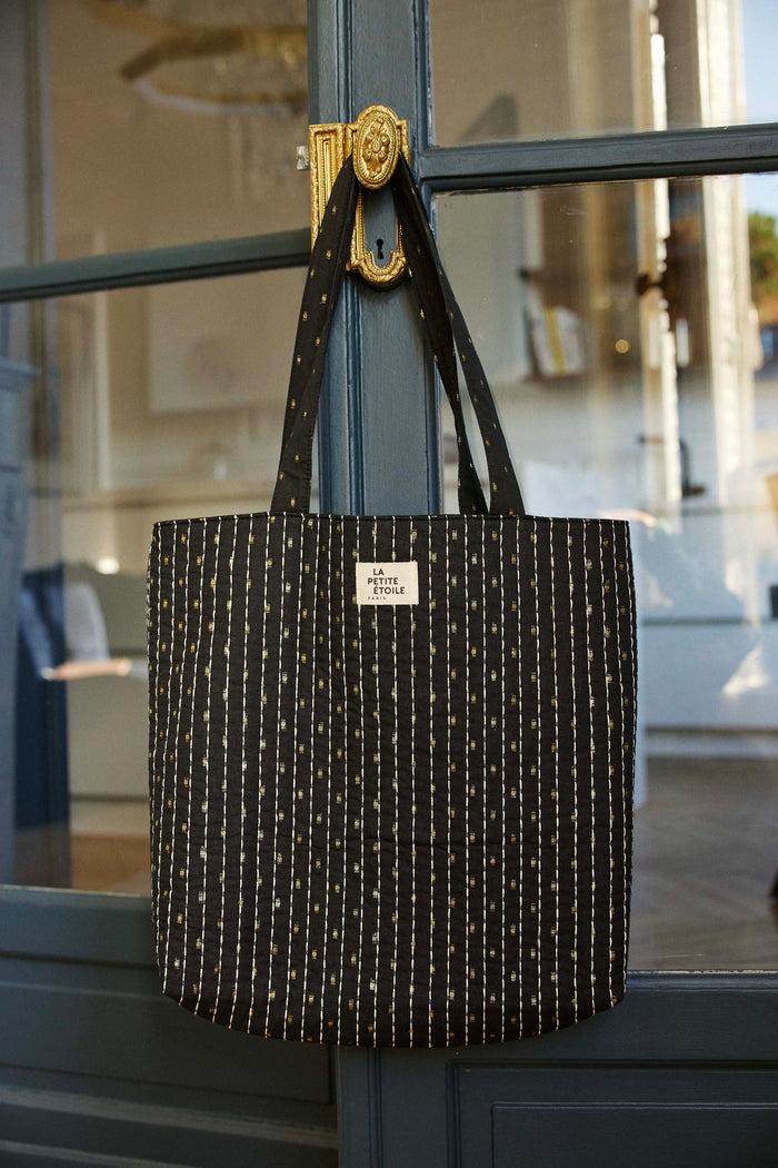 la petite étoile Tote-bag Briller - Noir