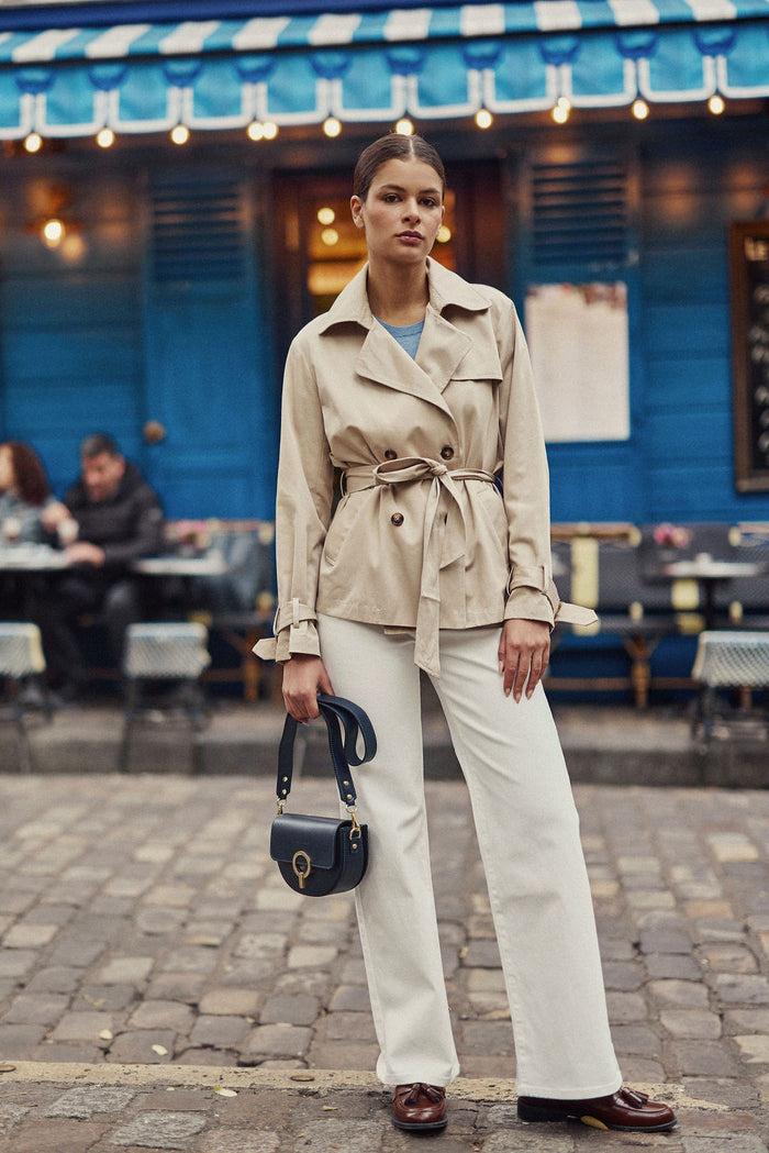 La Petite étoile Trench Court Beige - Narago