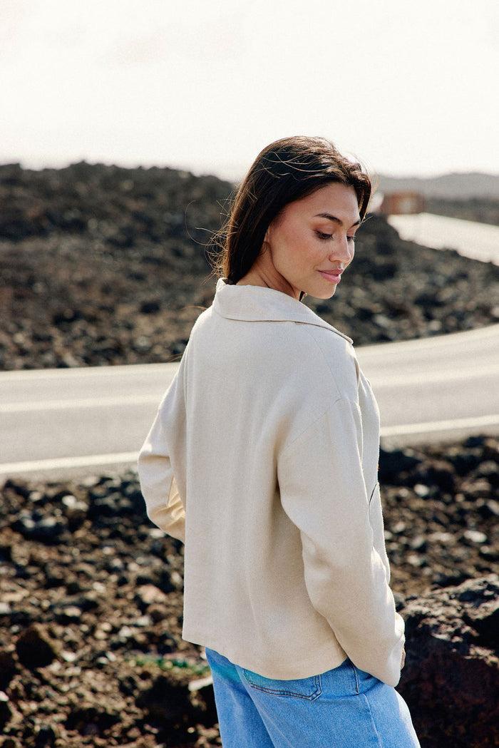 La Petite étoile Veste Croisé Beige - Verly