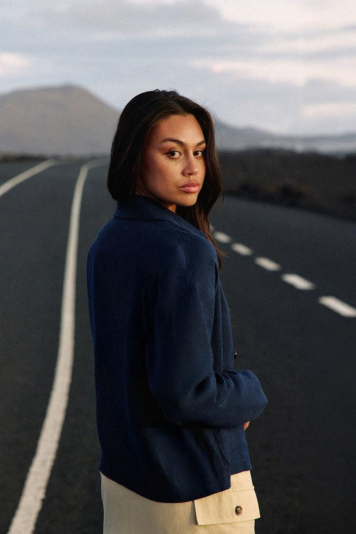 La Petite étoile Veste Croisée Marine - Verly