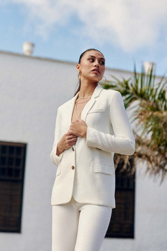 la petite étoile Veste de tailleur écru - Vidal