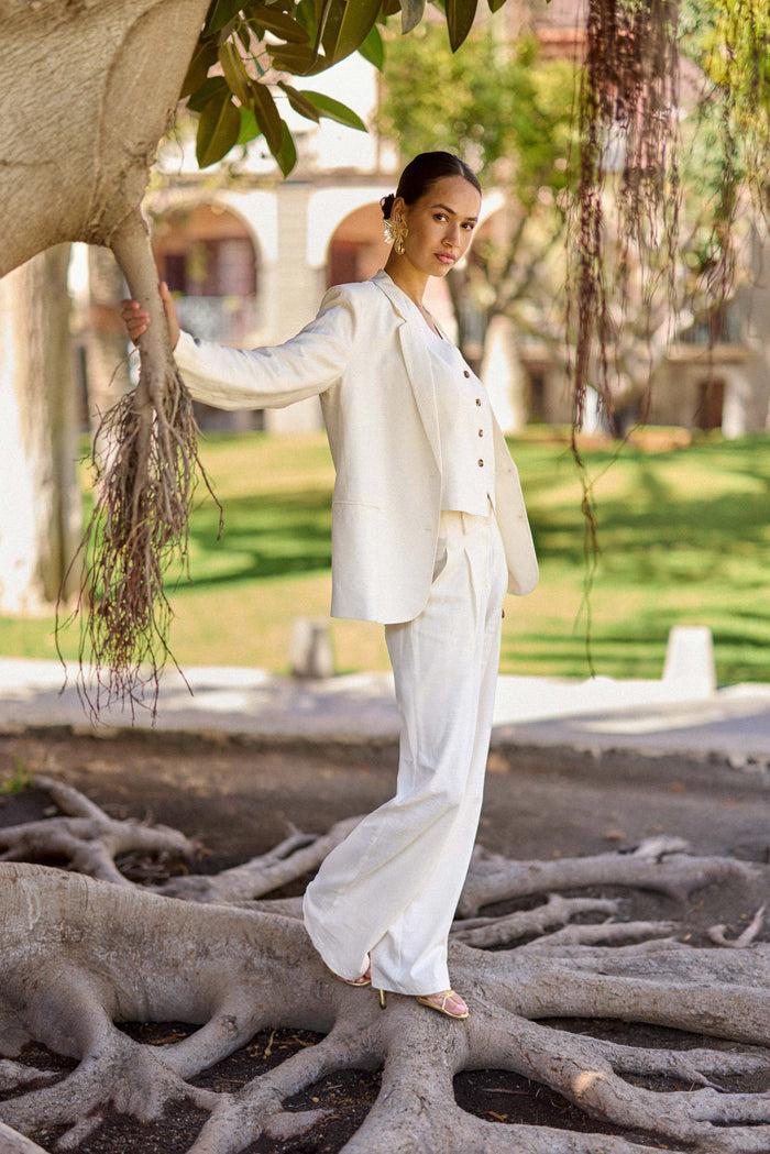 La Petite étoile Veste De Tailleur Ivoire - Voliane