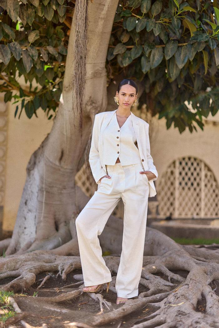 la petite étoile Veste de tailleur ivoire - Voliane