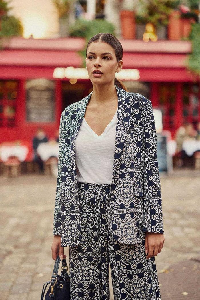 La Petite étoile Veste De Tailleur Marine - Victoire