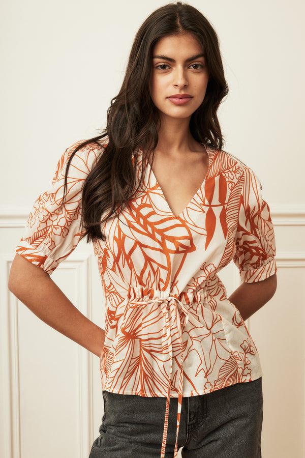 la petite francaise Blouse Bilingue