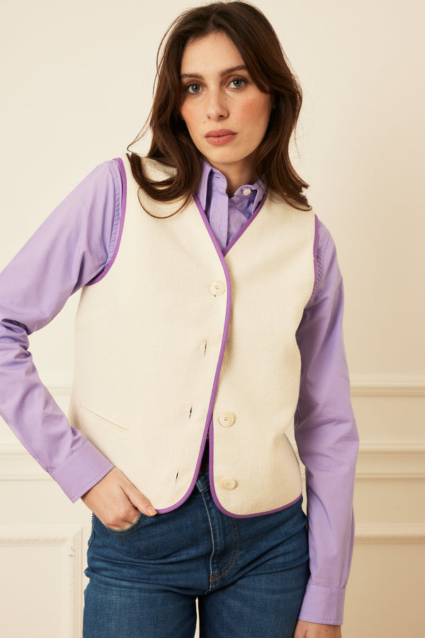 La Petite Francaise Gilet Galaxie