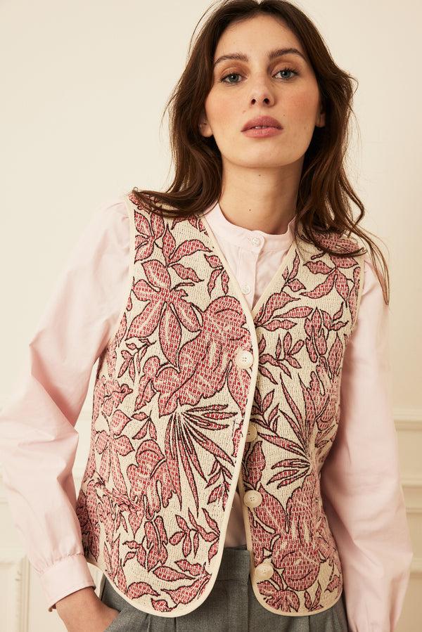 la petite francaise Gilet Gamin